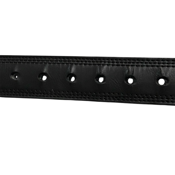 Genuine Dickies Black Synthetic Leather Everyday Casual Belt Size 34/86 - Picture 2 of 5